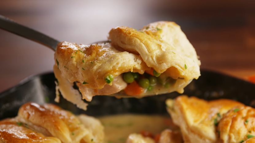 Skillet Chicken Pot Pie