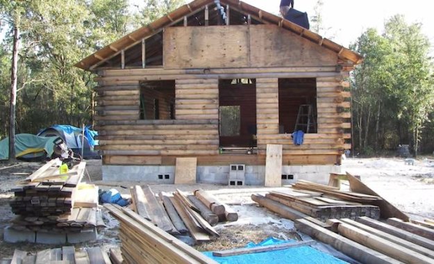Check out How to Build a Log Cabin By Hand | Homesteading Ideas at http://pioneersettler.com/build-log-cabin-by-hand/